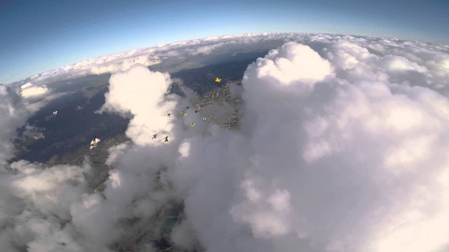  Immersion in the clouds 